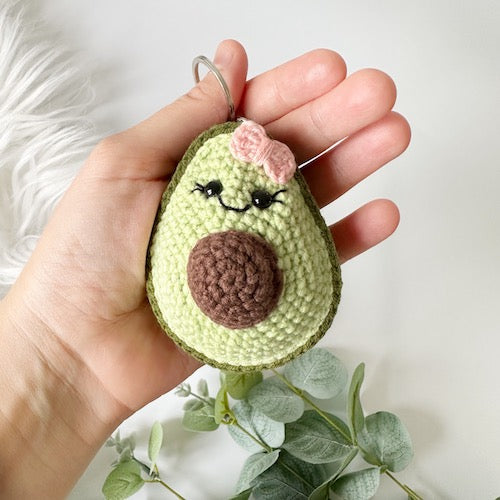 Avocado Keyring