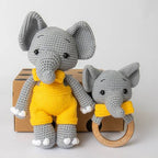 Elephant Teddy Daisy and Henry