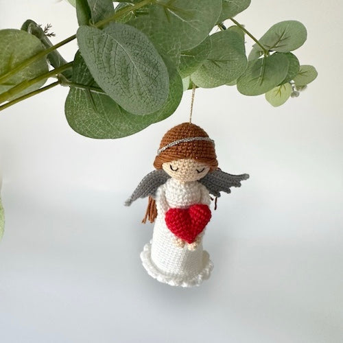Crochet Christmas Angel Decoration