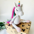 Crochet Unicorn Teddy