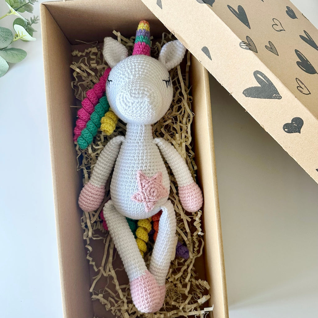 Crochet Unicorn Teddy