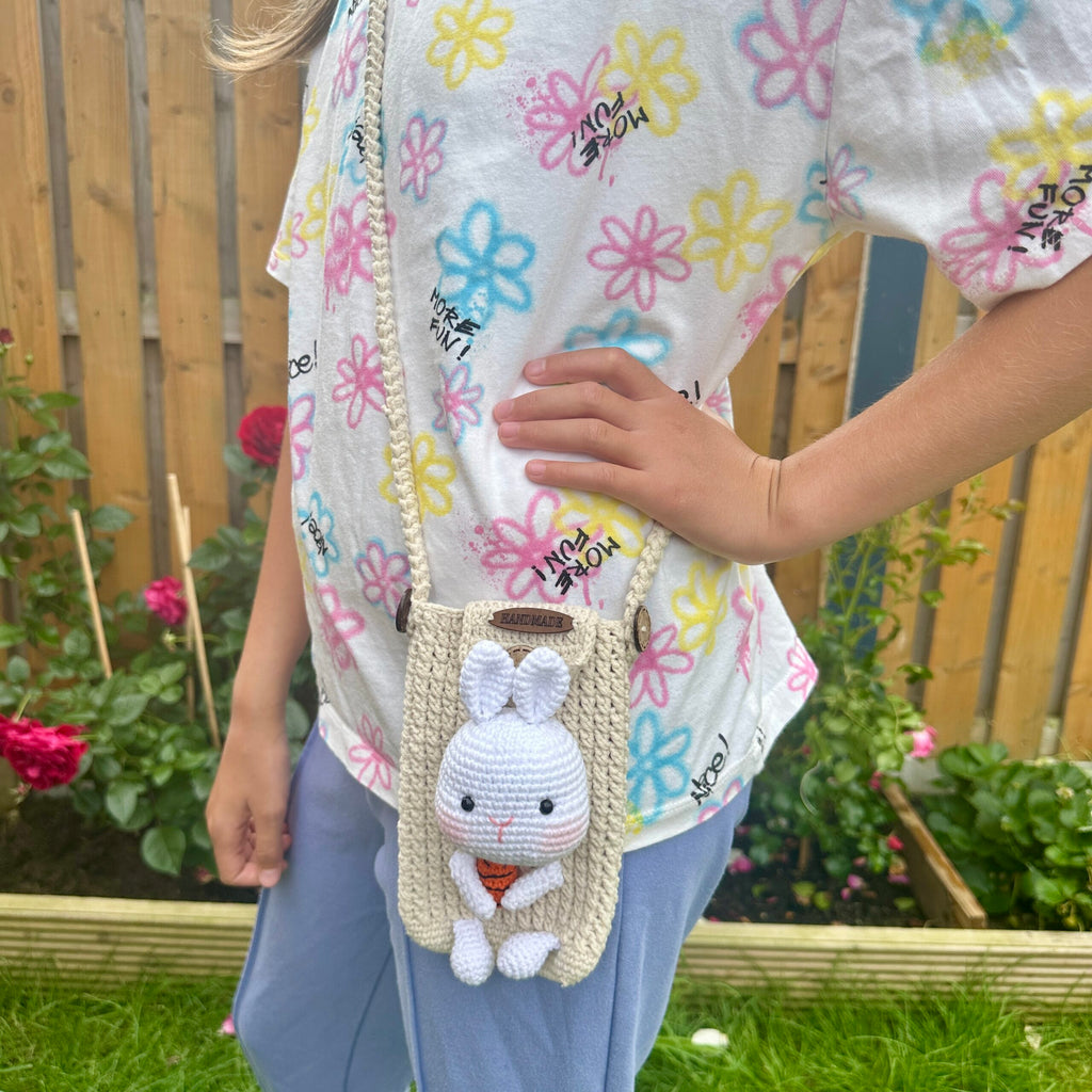 Crochet Bunny Handbag