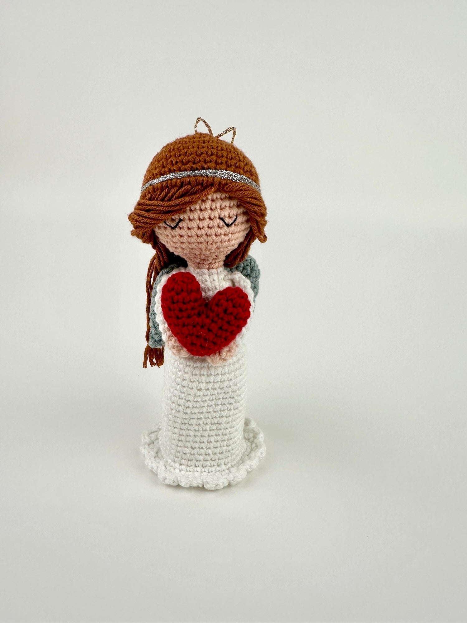 Crochet Christmas Angel Decoration