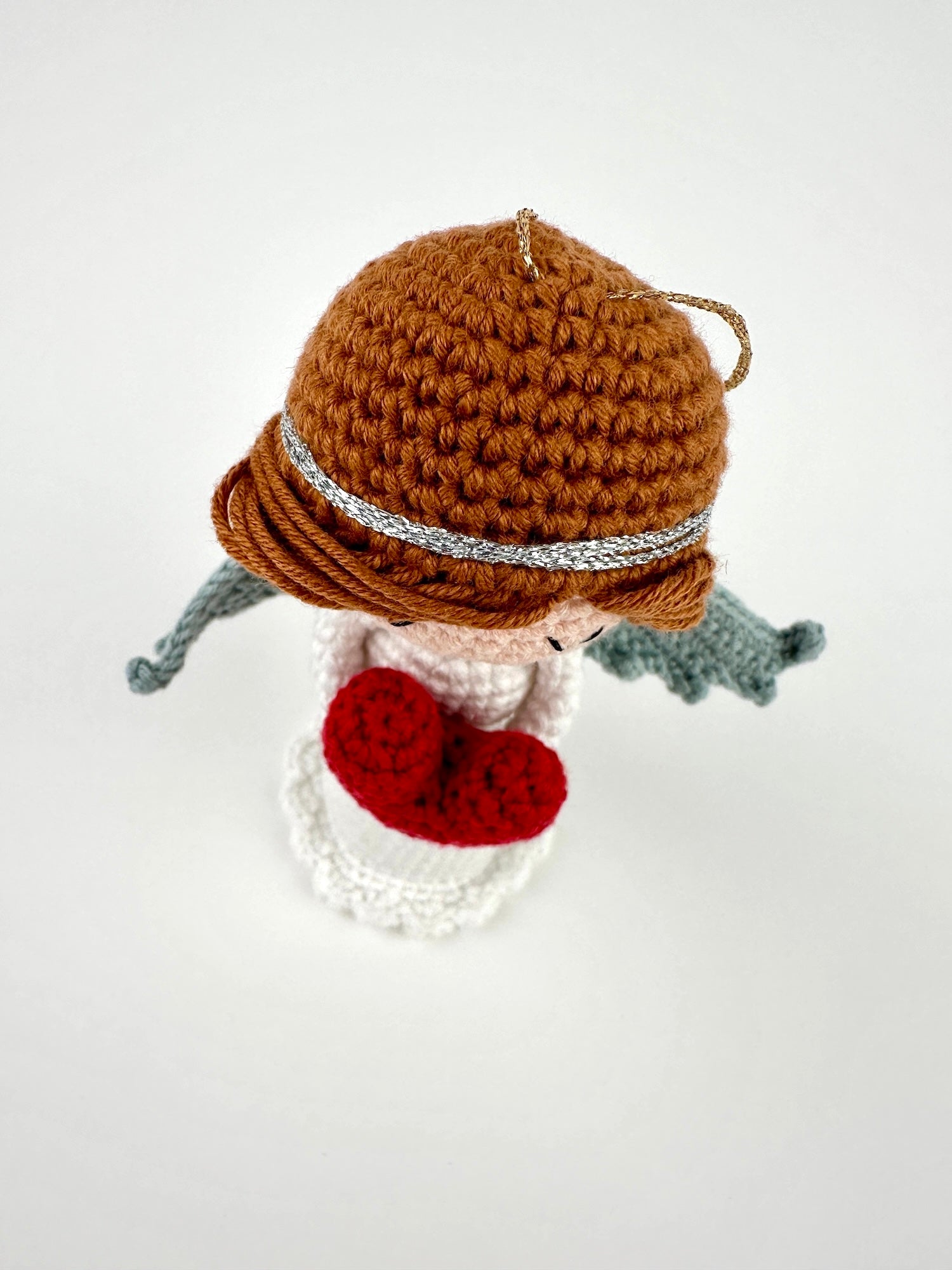 Crochet Christmas Angel Decoration