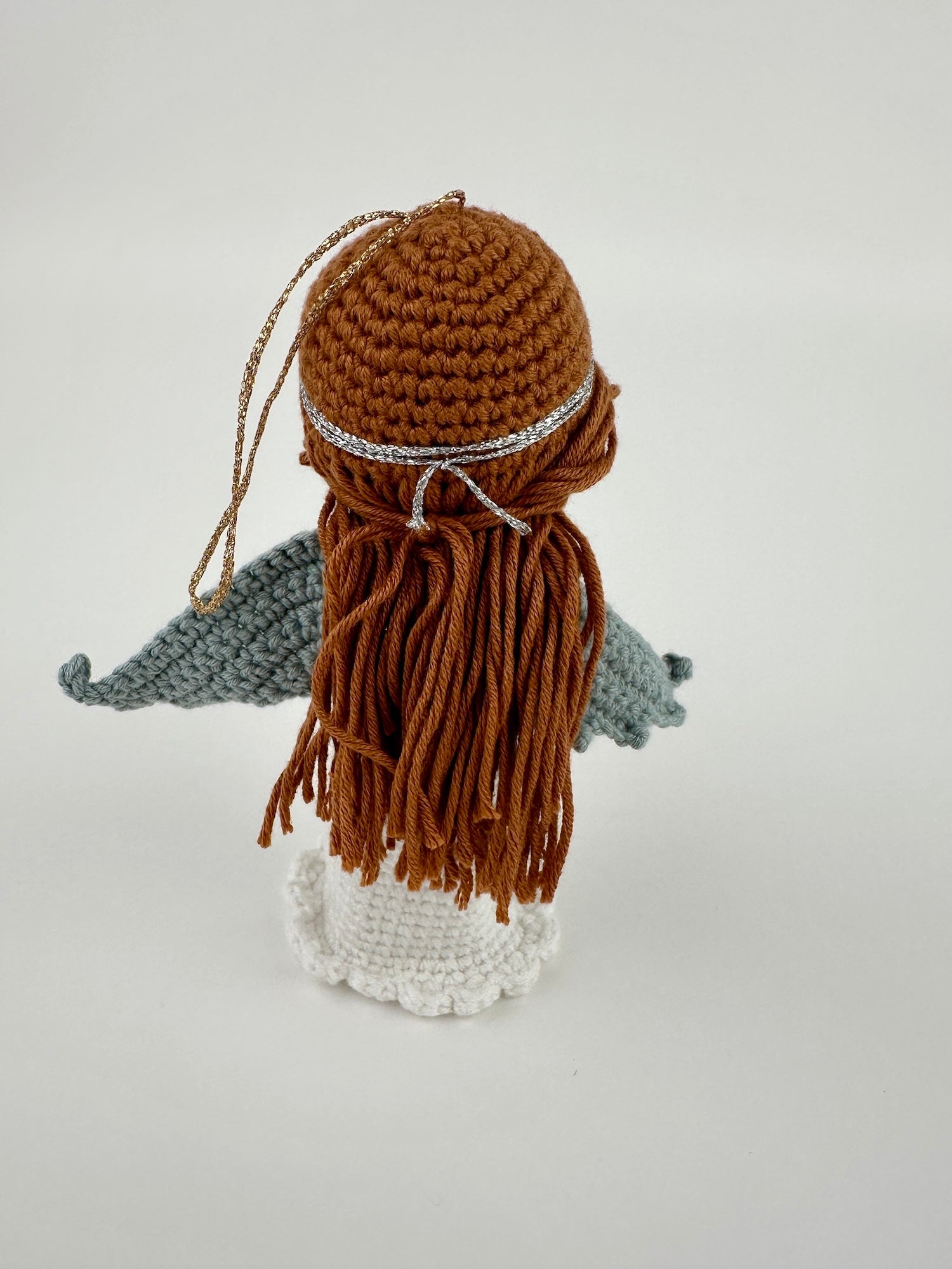 Crochet Christmas Angel Decoration