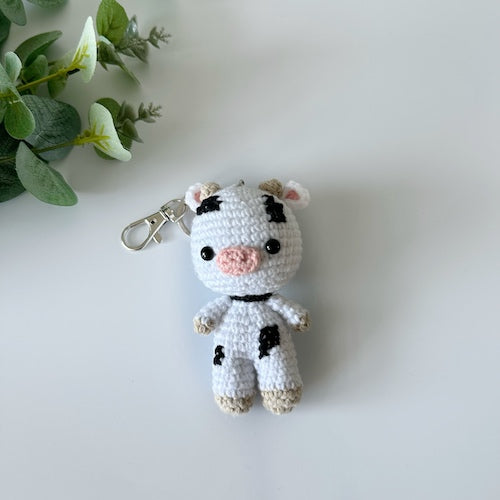 Cow Keyring
