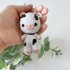Cow Keyring