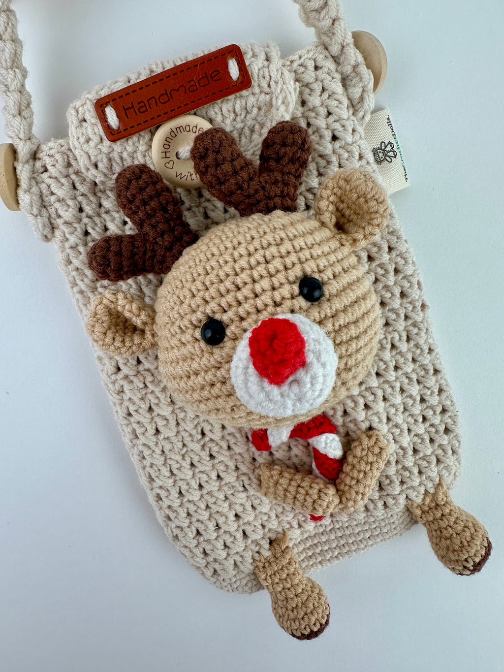 Crochet Deer Handbag