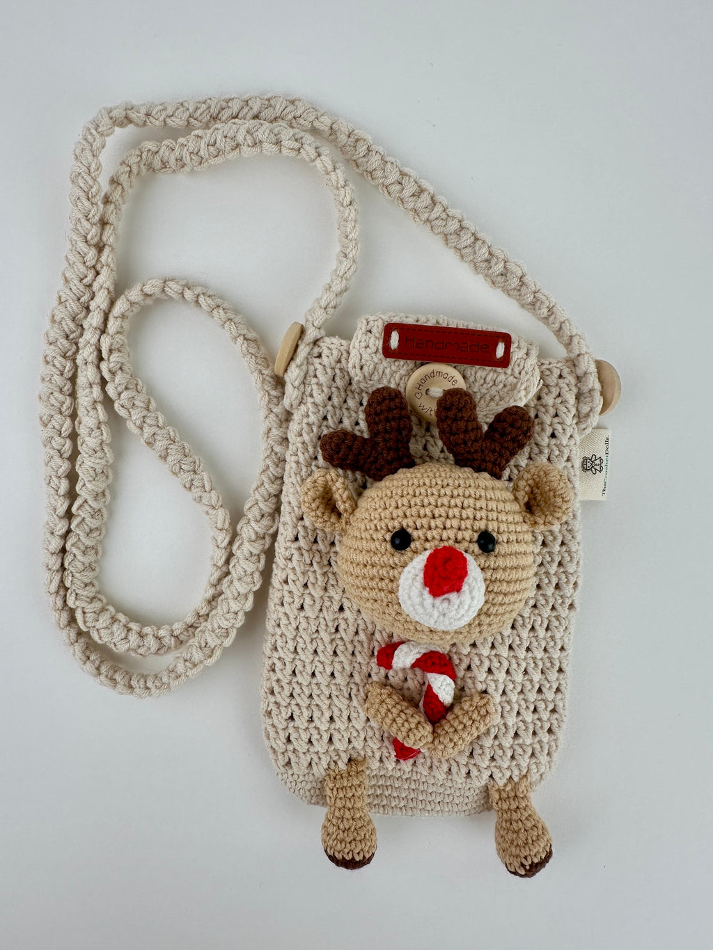 Crochet Deer Handbag