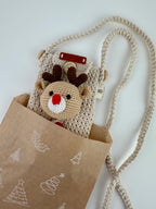 Crochet Deer Handbag