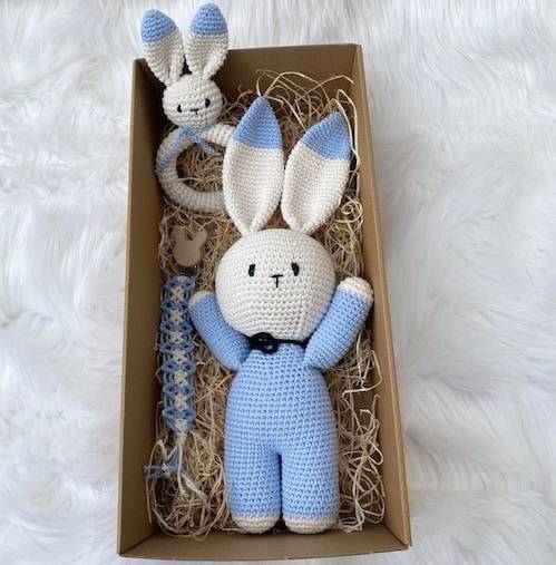 Cuddly Bunny Baby Set