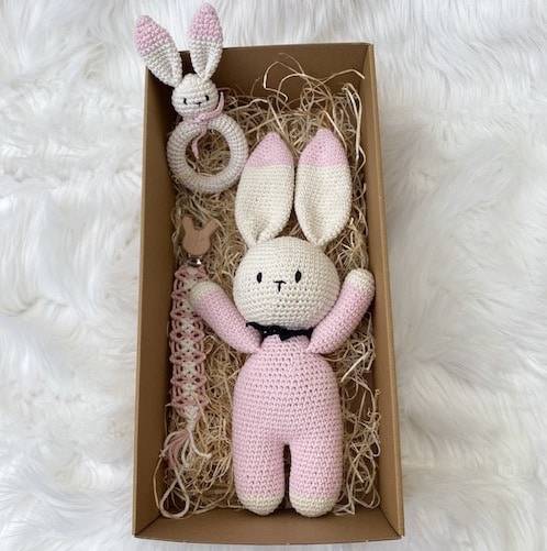 Cuddly Bunny Baby Set