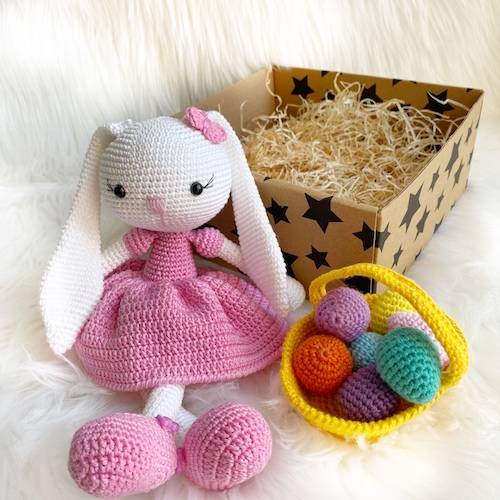 Mini Easter Basket with Mini Eggs