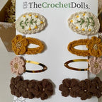 Crochet Hairclips
