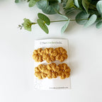 Crochet Flower  Hairclips