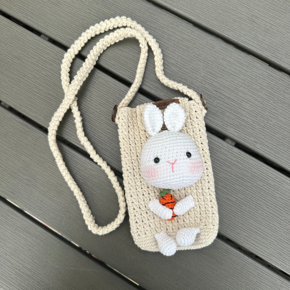 Crochet Bunny Handbag