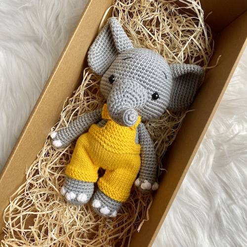 Elephant Teddy Daisy and Henry