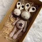 Sleepy Bunny and Rattle Baby Gift Set