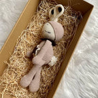 Sleepy Bunny and Rattle Baby Gift Set