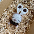 Sleepy Bunny and Rattle Baby Gift Set