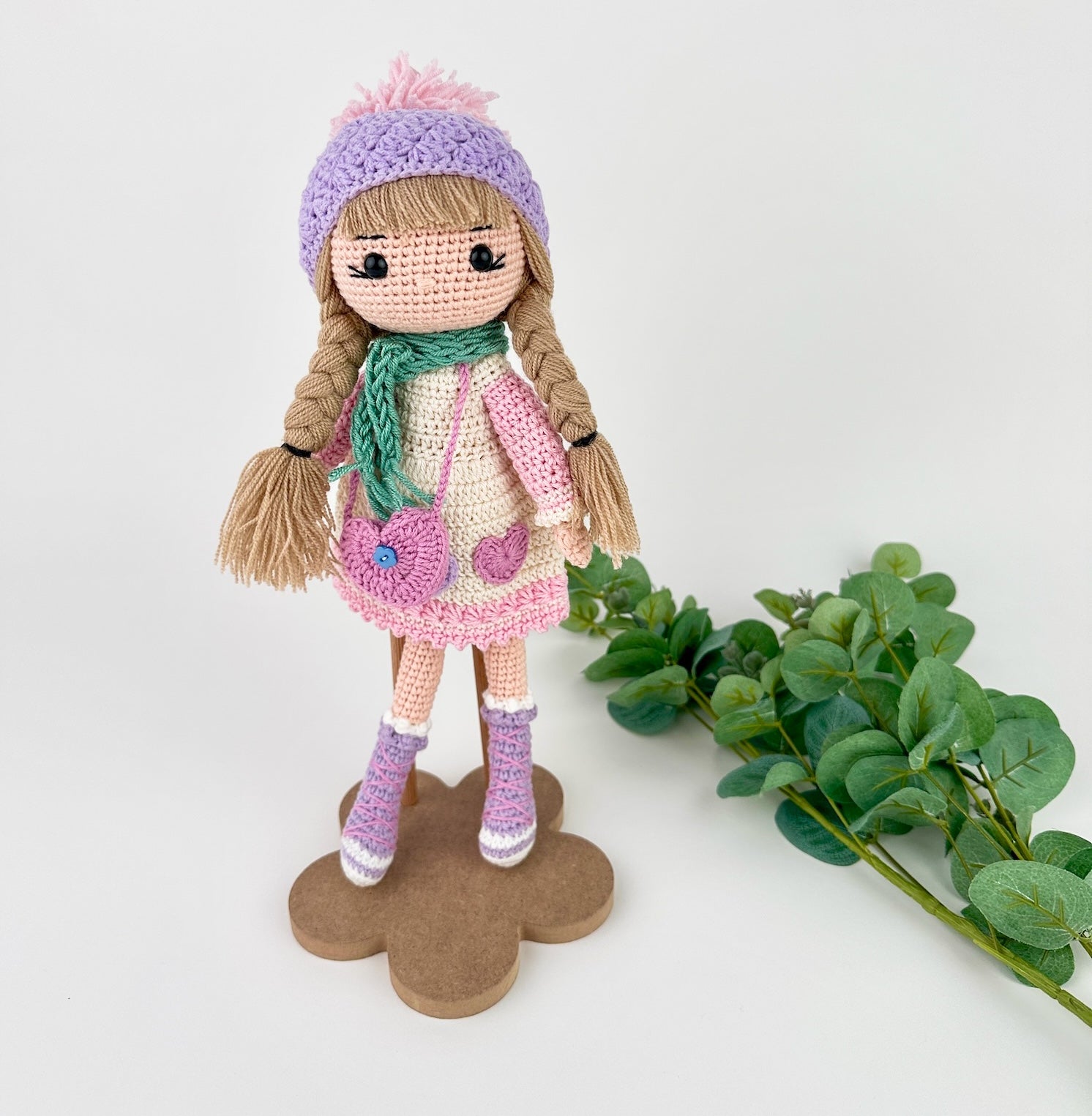 Snowflake Heart Doll