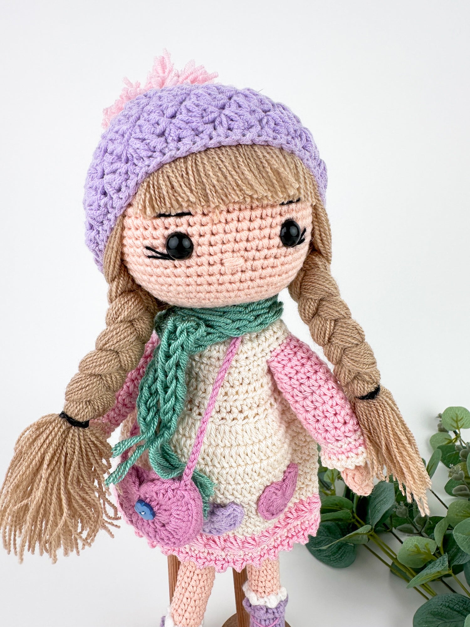 Snowflake Heart Doll