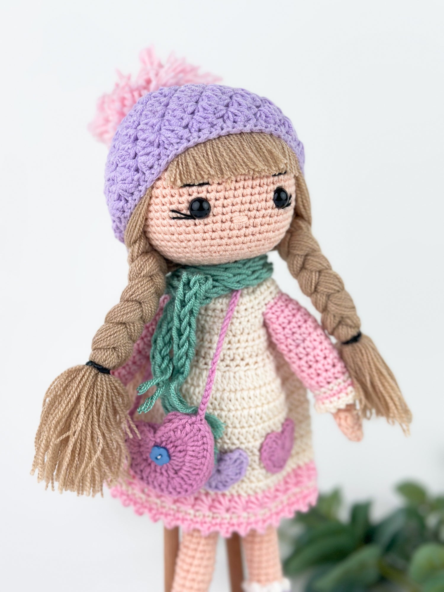 Snowflake Heart Doll