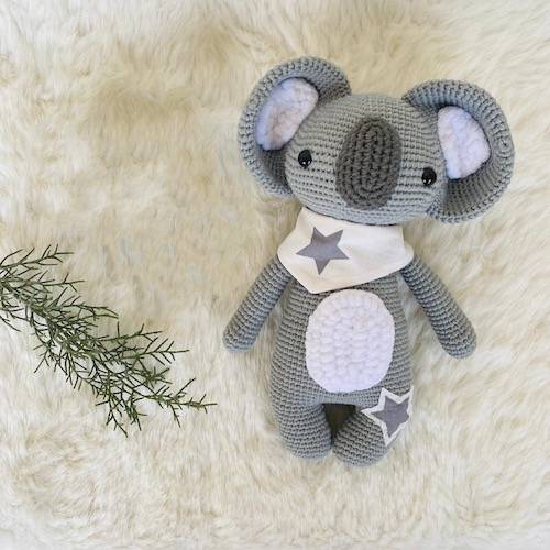 Crochet Koala Teddy Fluffy