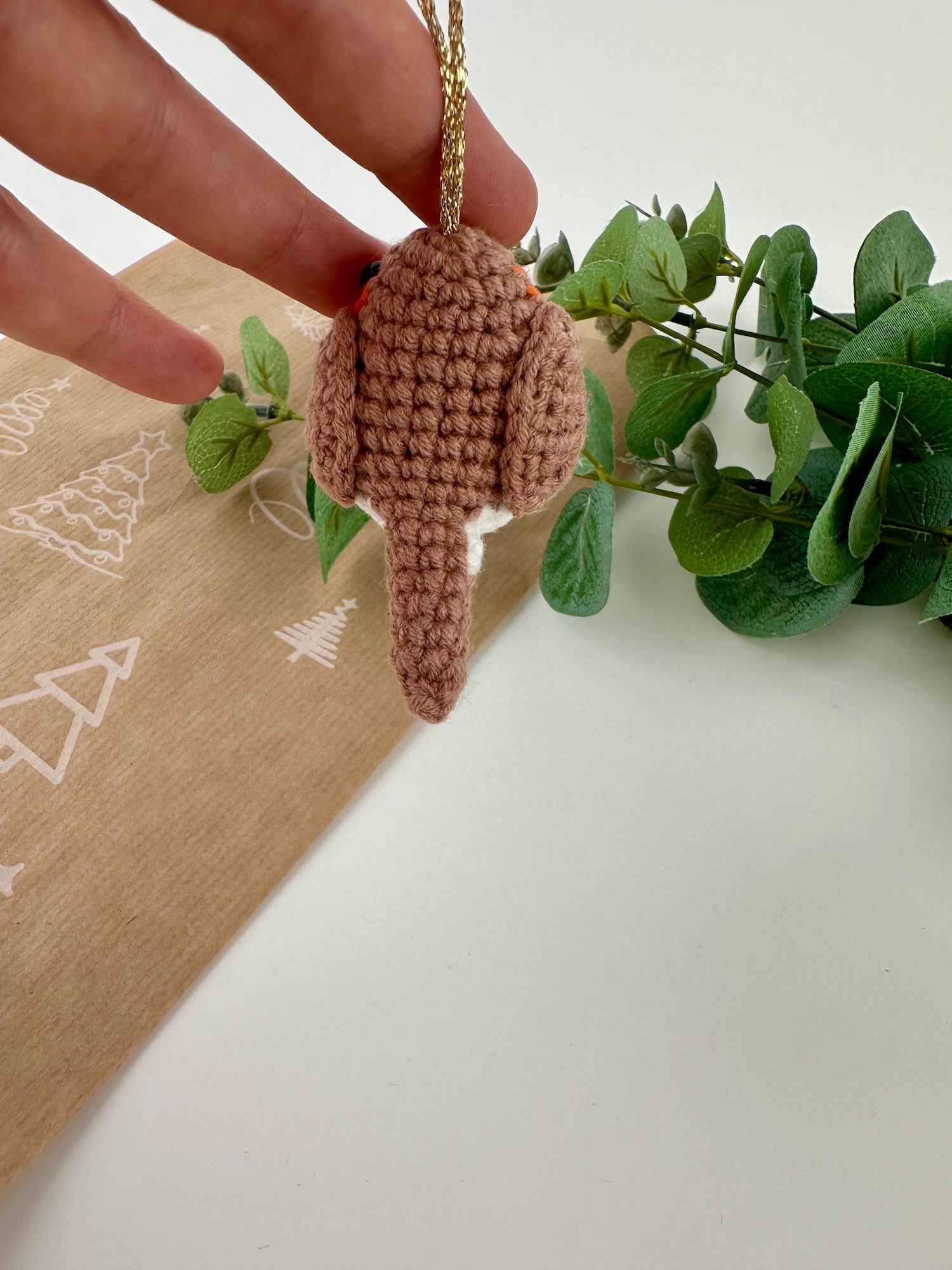 Crochet Robin Decoration – In Loving Memory