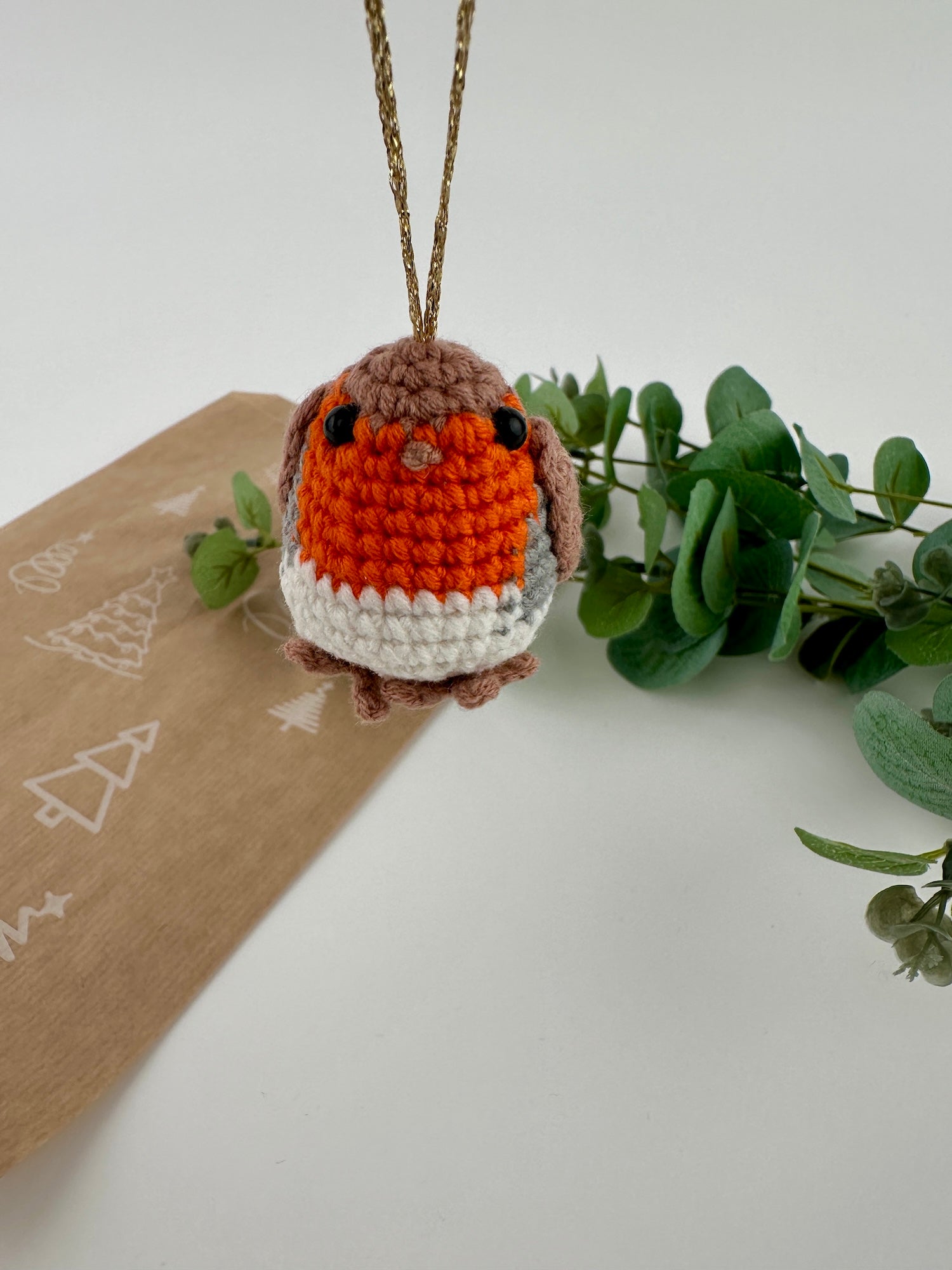 Crochet Robin Decoration – In Loving Memory