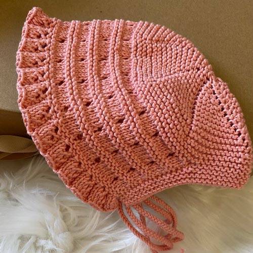 Crochet romper set baby gift pink