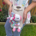 Crochet Unicorn Handbag