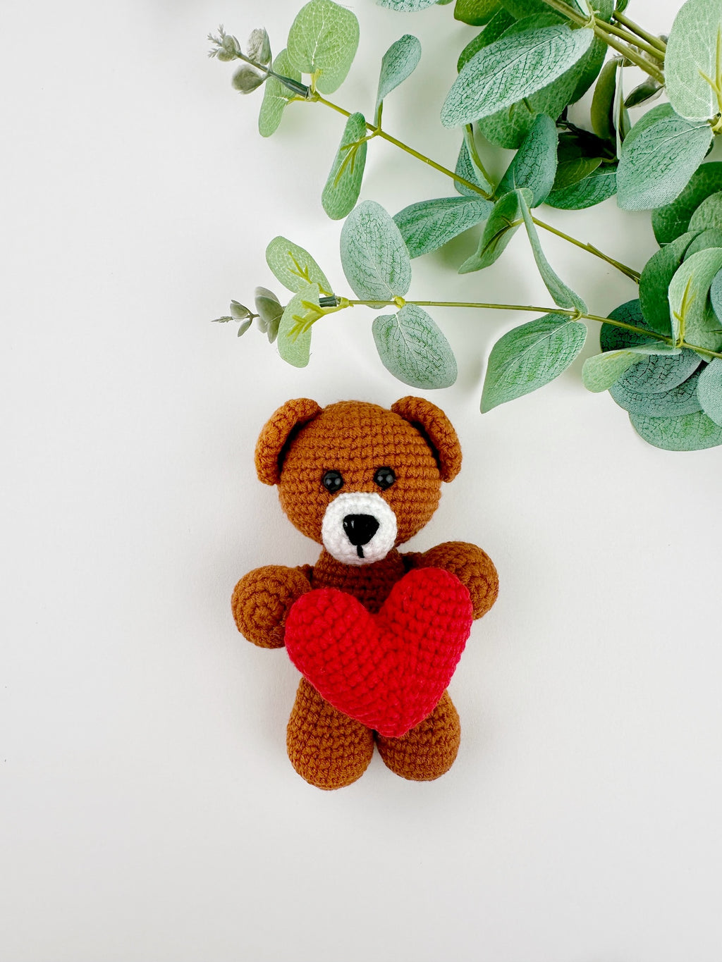 Valentines Teddy Bear with Red Heart