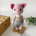 Crochet Cuddly Pig Rosie
