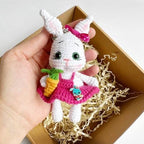 Mini Bunny Keyring
