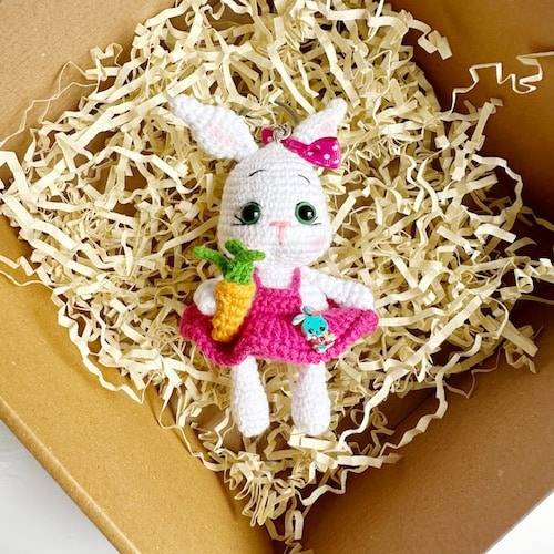 Mini Bunny Keyring