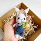 Mini Bunny Keyring