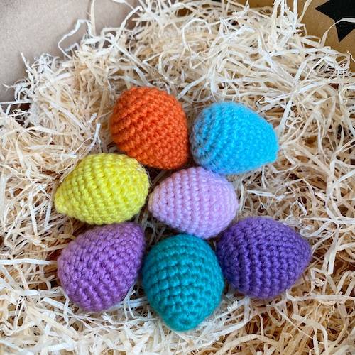 Mini Easter Basket with Mini Eggs