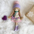 Snowflake Heart Doll