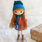 Crochet Doll With a Fox Bag