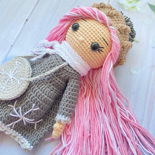 Snowflake Doll Rainbow