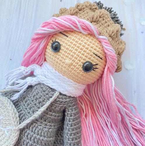 Snowflake Doll Rainbow