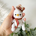 Snowman Keyring