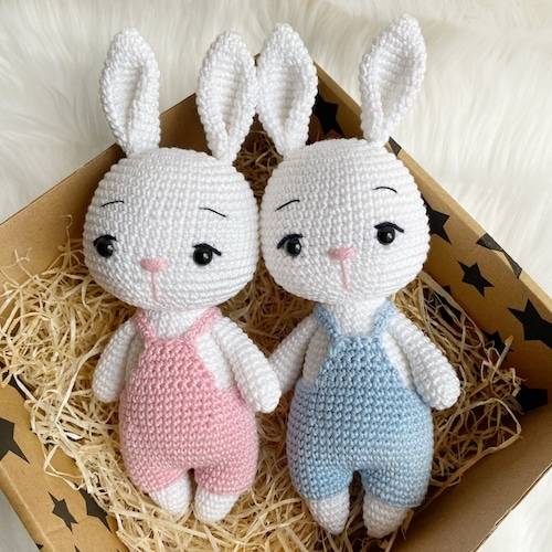 Mini Bunny Oreo – The Crochet Dolls